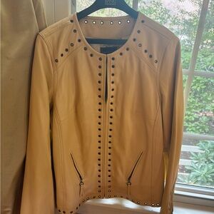 Bradley Gold Leather jacket